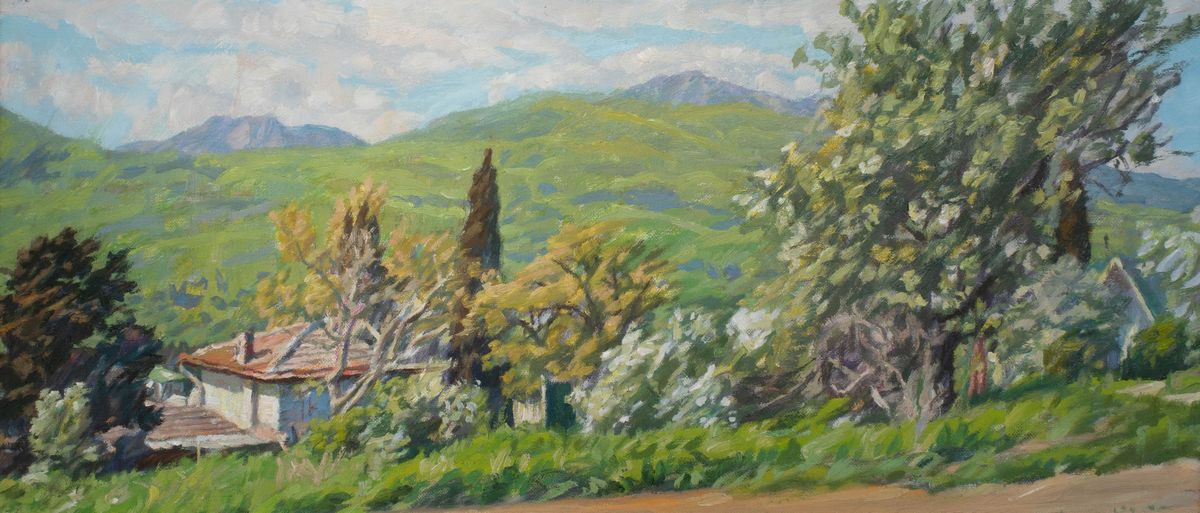 В.Прохоров. Зелёные горы Алушты. 2019 В.Прохоров. Зелёные горы Алушты. 2019