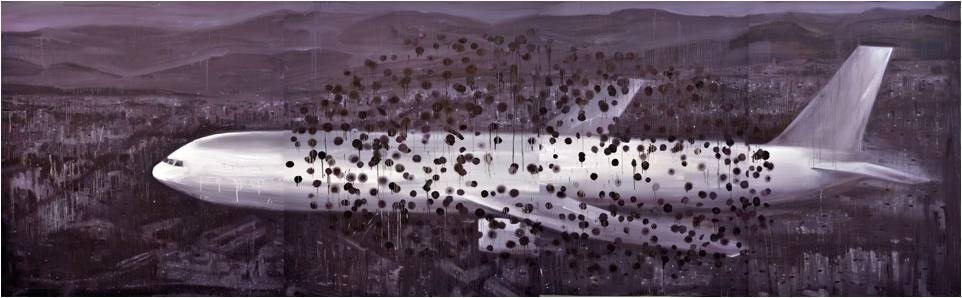 Москва, здравствуй и прощай. Шу Цун. 2013. Холст, масло. 185x600 Москва, здравствуй и прощай. Шу Цун. 2013. Холст, масло. 185x600