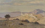 Ростислав Барто. Коктебель. Вторая половина 1940-х. Холст, масло. 52х84 см Ростислав Барто. Коктебель. Вторая половина 1940-х. Холст, масло. 52х84 см