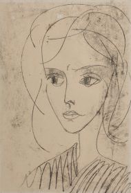 Маргарита – ведьма. 1968. Иллюстрация к роману М.А. Булгакова "Мастер и Маргарита" Бумага, монотипия Маргарита – ведьма. 1968. Иллюстрация к роману М.А. Булгакова "Мастер и Маргарита" Бумага, монотипия