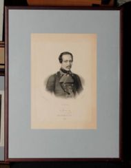 П.Ф. Борель с оригинала К.А.Горбунова, 1841. Портрет М.Ю. Лермонтова. Литография. 1859. Лист из «Портретной галереи русских литераторов, журналистов, художников и других замечательных людей». Изд. А.Э.Мюнстера.