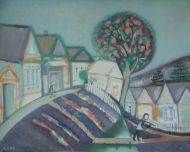 Александр Бабин. Верхн.Канавная и Нижн.Канавная ул.1993. Александр Бабин. Верхн.Канавная и Нижн.Канавная ул.1993.