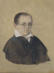 Шлезигер К. Дельвиг Антон Антонович, барон. 1798-1831. 1827. Бумага, акварель, карандаш, белила. Шлезигер К. Дельвиг Антон Антонович, барон. 1798-1831. 1827. Бумага, акварель, карандаш, белила.