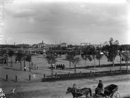 Новодевичье поле. Э.В. Готье-Дюфайе. 1890-е. Государственный научно-исследовательский музей архитектуры имени А.В. Щусева. Новодевичье поле. Э.В. Готье-Дюфайе. 1890-е. Государственный научно-исследовательский музей архитектуры имени А.В. Щусева.