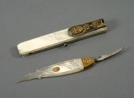 Ножичек для заточки перьев. 1830-е. Ножичек для заточки перьев. 1830-е.