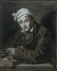 Портрет Алексея Владимировича Давыдова (1765/1768 - не ранее 1827). 1809. О. А. Кипренский. Бумага, бумага тонированная (кремовая), карандаш итальянский, уголь, мел Портрет Алексея Владимировича Давыдова (1765/1768 - не ранее 1827). 1809. О. А. Кипренский. Бумага, бумага тонированная (кремовая), карандаш итальянский, уголь, мел