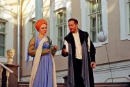 Спектакль "Торквато Тассо"   в Атриуме Комедантского дома Петропавловской крепости  в Санкт-Петербурге